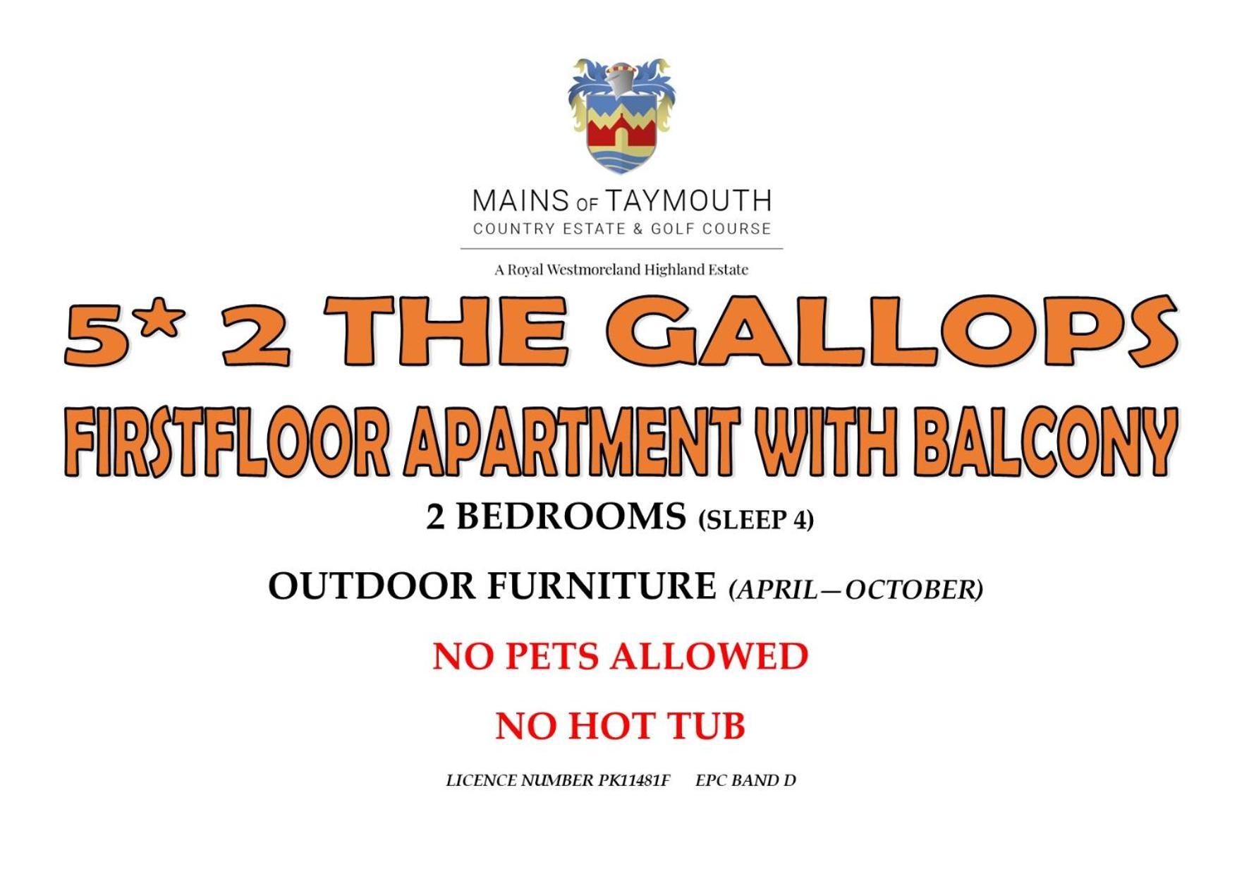 Apartamento Mains Of Taymouth Country Estate 5* Gallops